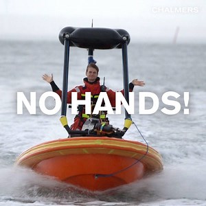 Voluntary-based Swedish Sea Rescue Society is responsible for 70 percent of all sea rescues in Sweden. Among their vessels is the Rescue Runner, a small, rugged unit for extreme conditions. Needless to say it is also exhausting to ride at high speed for long distances, so in some cases it is hard to bring along on missions. To solve this problem, students from Chalmers University of Technology are making the Rescue Runner autonomous. Look: NO HANDS! http://www.chalmers.se/sv/nyheter/Sidor/Autono