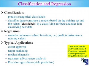 Classification and Regression - SlideServe