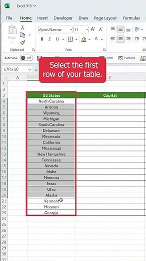 How to Auto Add Geography Data in Excel