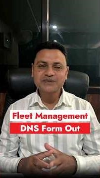 Fleet Management - DNS Form 2026 Out