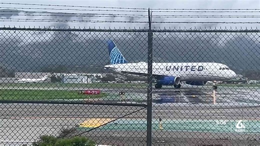 Santa Barbara Airport reopens following flooding on runway