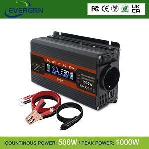 [Hot Item] High-Efficiency LCD Modified Sine Wave Inverter 12V 220V