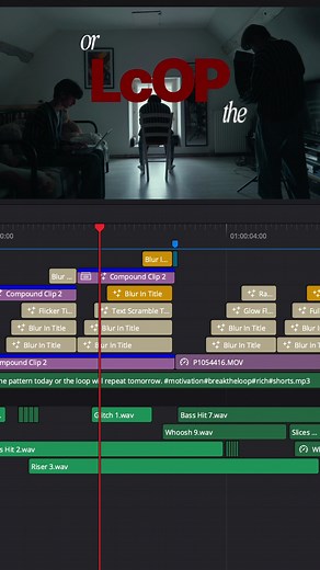 SFX breakdown #virals #effects #editing #vfx #davinciresolve | vfx