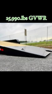 You can haul 20,000 pounds on the deck of this tilt trailer safely and legally! How many bumper pull trailers can say that | Gatormade Trailers