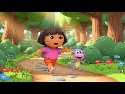 Dora Missed the Path Through the Forest 🌳🗺️ | Nursery Rhymes for Kids & Baby Songs
