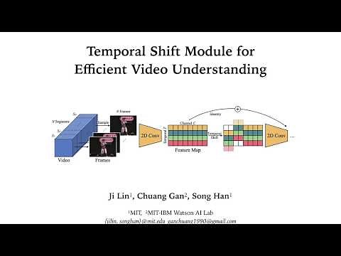 TSM: Temporal Shift Module for Efficient Video Understanding, [ICCV 2019]