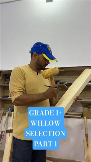 🏏 Player Edition Series | Part 1: Selecting Grade 1+ English Willow | MOS Cricket #cricketbat