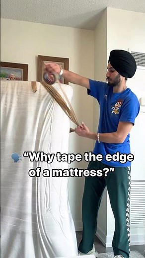 Why You Should Tape the Edge of a Mattress - Moving Tips | Let’s Get Moving #movingcompany