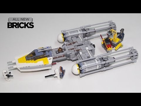 Lego Star Wars 75172 Y-Wing Starfighter Speed Build