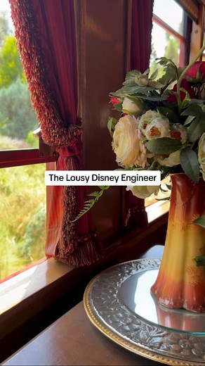 Ironically, when they put the 200lb train back on the tracks and Walt gave it a go, he also derailed at the same spot (and yet he kept needling Ollie about his poor engineer skills). They did some investigating and talked to the gardener and that’s how they found out that somebody had run a truck over the tracks. Ollie fixed a loose spring in the repair process, which is what prompted Walt to say, “you’re a good mechanic, but you’re a lousy engineer.” Walt also said he was going to make a report