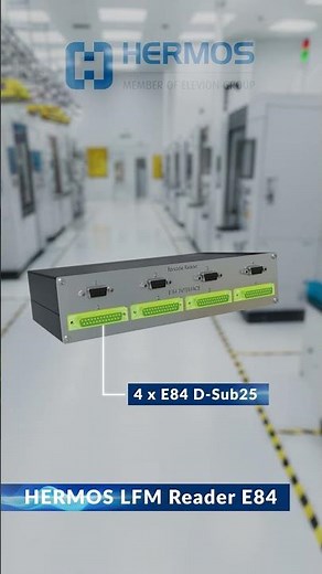 HERMOS LFM RFID Reader E84 | Secure FOUP Transfer & Enhanced Carrier Handoff