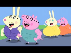 STRONG Daddy Pig LEFT the FAT Mummy Pig ??? | Peppa Pig Funny Animation