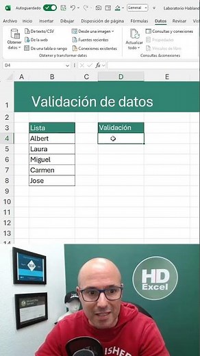 ✅ Data validation with drop-down list in #excel