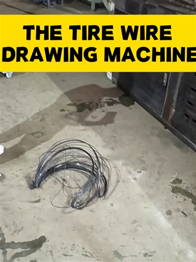 THE TIRE WIRE DRAWING MACHINE.This machine is used to extract the steel wires from the rubber of used tires. With this machine, you can separate the steel wires and rubber from the used tires. Turning waste into treasure is that simple!#tirewiredrawingmachine #extractionmachine #tiredrawing #steelwiredrawingmachine #tirerubber #tirewireseparator #tireextraction #steelwireseparator