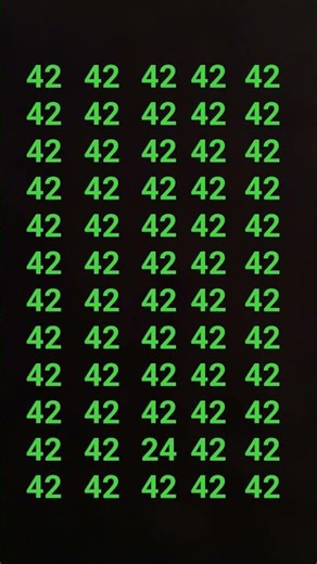 Find The 24 In 42 Grid Challenge | Eye Test 👀