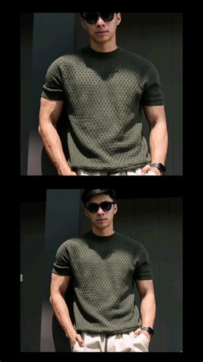 Kale Miller Knit T-Shirt Cotto n thread Asian fit#kaos #outfit #pria #knit #asian