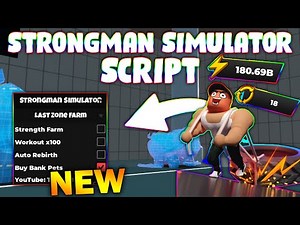 *NEW* Strongman Simulator Script (PASTEBIN 2026) ( CANDY FARM , FAST AUTOFARM , PETS , AUTO REBIRTH)