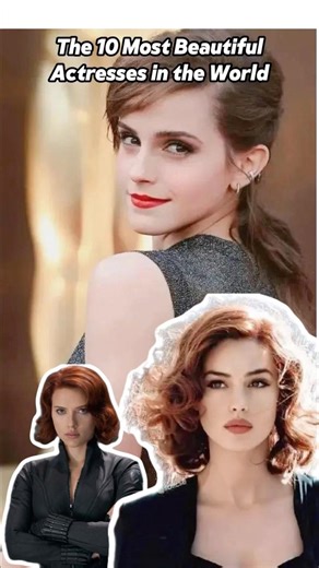 The World’s Top 10 Most Beautiful Women-Is your Favorite on the list?#usa #fyp#celebrities