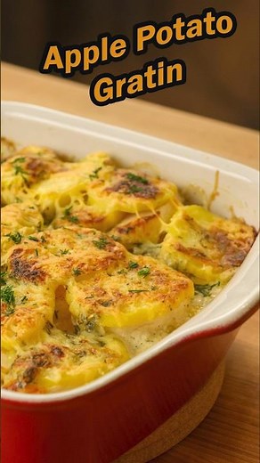 Autumn Potatoes and Apples - A Savory Delight! #shorts
