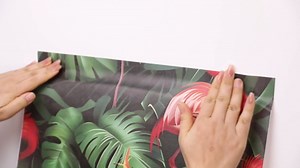 Peel and Stick Wallpaper 17.3x39.3in Blue Floral PVC Textured Wall Paper Roll, Self Adhesive Removable Vintage Flower Wallpaper for Bedroom Living Room Cabinet Decor