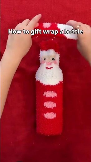 how to wrap a wine bottle #giftwrapping #giftwrappingideas #holidayseason