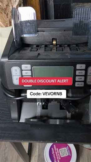 Money Counting Machine, a high-speed bill counter designed to rapidly sort organize and total stacks of cash with smooth feeding sensors and accurate detection that reduces time and eliminates manual counting errors for daily business use. Perfect for small businesses vendors and anyone wanting efficient fast cash organization with dependable machine accuracy Women’s Products Women 30  Women 40  Trending Products Must Buy Flash Sale Discount #TikTokShopHolidayHaul #DecemberDeals #HolidaySavings 