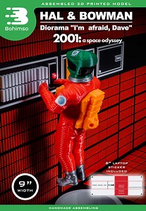 Hal & Bowman Diorama "i'm Afraid, Dave" | 2001 a Space Odyssey | Diorama | Figurine | Hal 9000 Computer| 3d Printing - Etsy UK