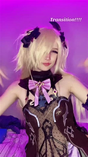 Cosplay Adventure with Fischl: Age Transition Fun!