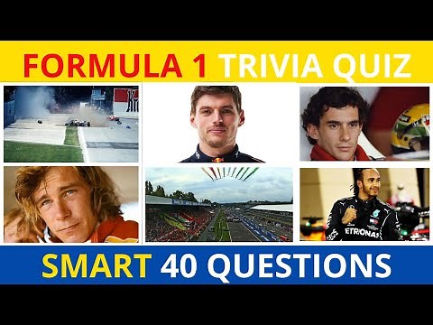 FORMULA 1 QUIZ | HOW MUCH DO YOU KNOW ABOUT F1 | F1 TRIVIA 40 QUESTIONS 🏁