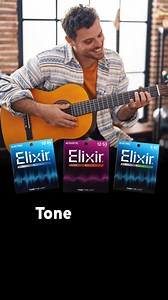 Spend more time making music and less time changing strings! Elixir has the perfect set of long-lasting strings to fit your style and sound at Sweetwater! Shop now to get tone for life! | Sweetwater