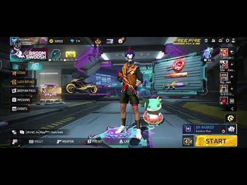 Free fire| Rank push 💪 | Gold to grandmaster| @Gaming with Lokesh| #ytlive #live