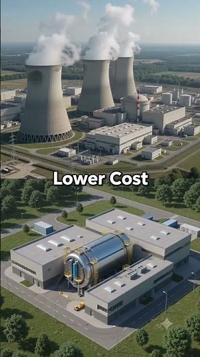 The Future of Nuclear Energy? ⚛️ | Small Modular Reactors Explained #nucleartechnology