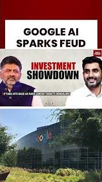 Google AI Sparks South India Feud | Vizag Hub Win Triggers Karnataka Clash | DK Shivakumar Reacts