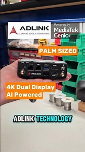 ADLINK MXA-312M Unboxing | Ultra-Compact Edge AI Media Player with Dual 4K HDMI #tech