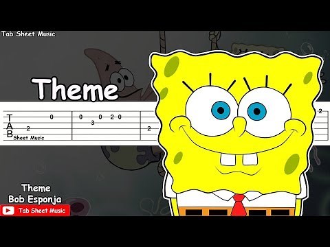 SpongeBob (Bob Esponja) - Theme Guitar Tutorial
