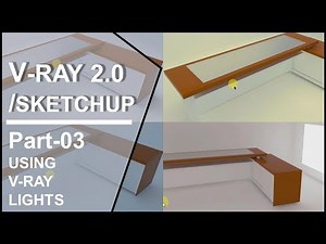 HOW TO USE V-RAY LIGHTS IN SKETCHUP