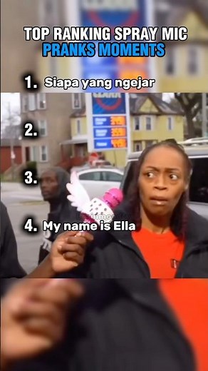 Top 4 ranking spray mic pranks moments #shorts