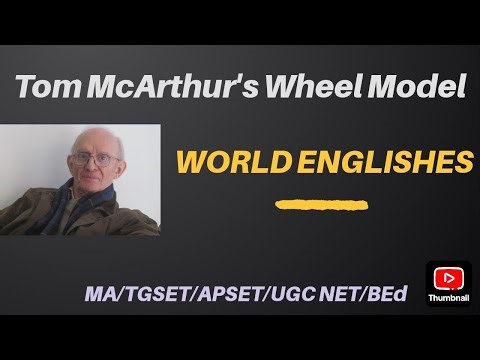 McArthur's Wheel model of World Englishes- TG SET/ UGC NET English/ MA