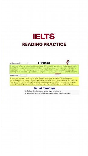 List of Headings ielts reading practice 2026 #ieltsreading #ieltspreparation