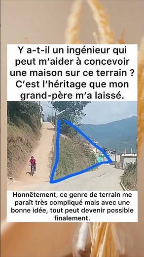 Terrain impossible ? 😳 #Construction #Défi
