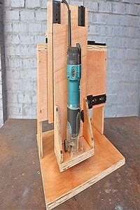 Homemade compact sliding lift milling machine table | Ideas Project Craft