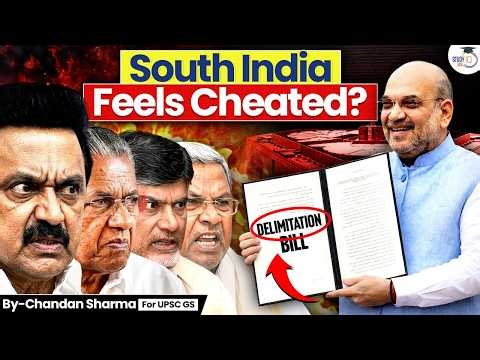 How Delimitation Bill 2026 will impact South India | South Vs North Divide | UPSC | StudyIQ IAS