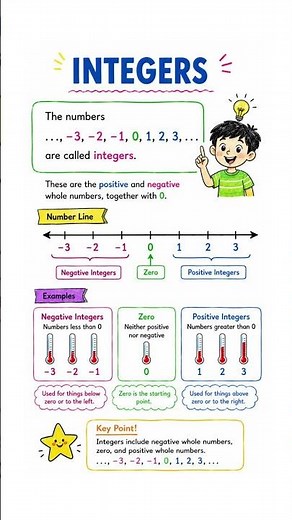 Integers #learnwithfun