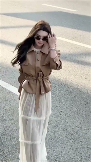 🌞 Jin Xíu’s Street Style = Effortless Elegance 🫶 #FashionShorts #StyleGoals