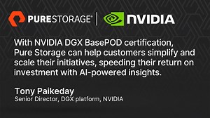 Looking to accelerate your AI journey? Bypass painful build-it-yourself solutions with fast, efficient, and future-proof AI-ready infrastructure. Learn more about AIRI, which is now a certified NVIDIA DGX BasePOD reference architecture. https://purefla.sh/3SX4o5d #data #DataStorage #PureStorage #Nvidia #AI #ML #DataCenter #IT #technology #innovation #PurePartners | Pure Storage | Facebook