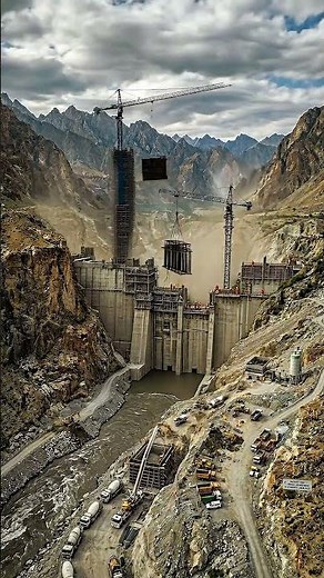 Building a Massive Mountain Dam 🏗️ Hydroelectric Megaproject