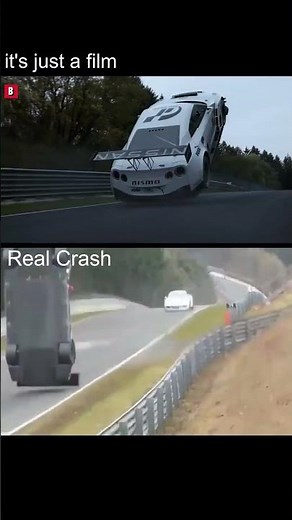 Jann Mardenborough crash in Nurburgring Nordschleife races in 2015