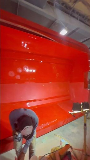 Boat Hull Mold Surface Preparation #marineengineering #compositemanufacturing #boatbuild