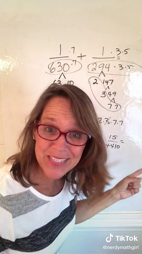 Nerdy Math Girl Tutoring on TikTok