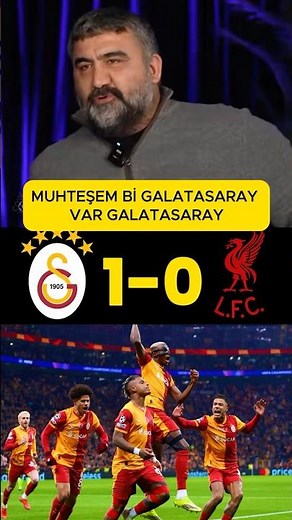 Galatasaray 1-0 Liverpool Maç Yorumu #ümitözat #galatasaray #liverpool #futbolshorts #shots